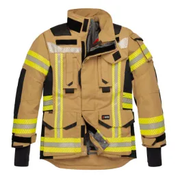 Einsatzjacke DYNAMATE PLUS, PBI® MAX, gold/schwarzblau